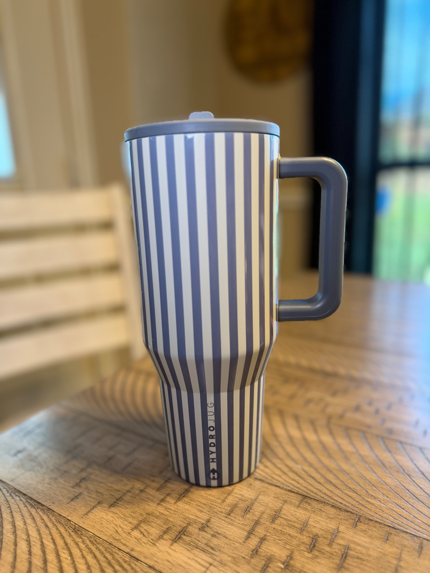 Striped Traveler Tumbler